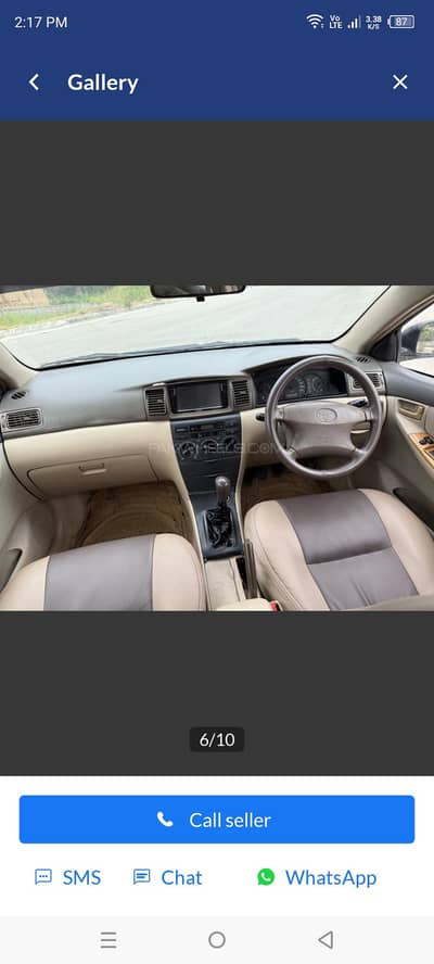 2d saloon 2003 model diesel engine Punjab no