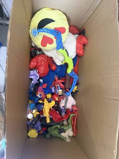 Hardly used toys selling altogether