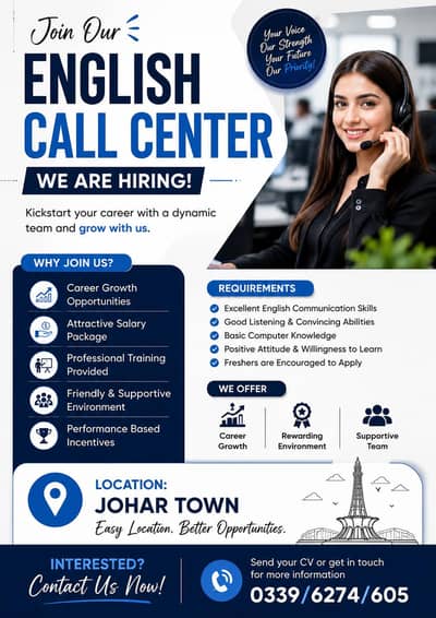 Hiring is open in Customer Sales & Services Apply now