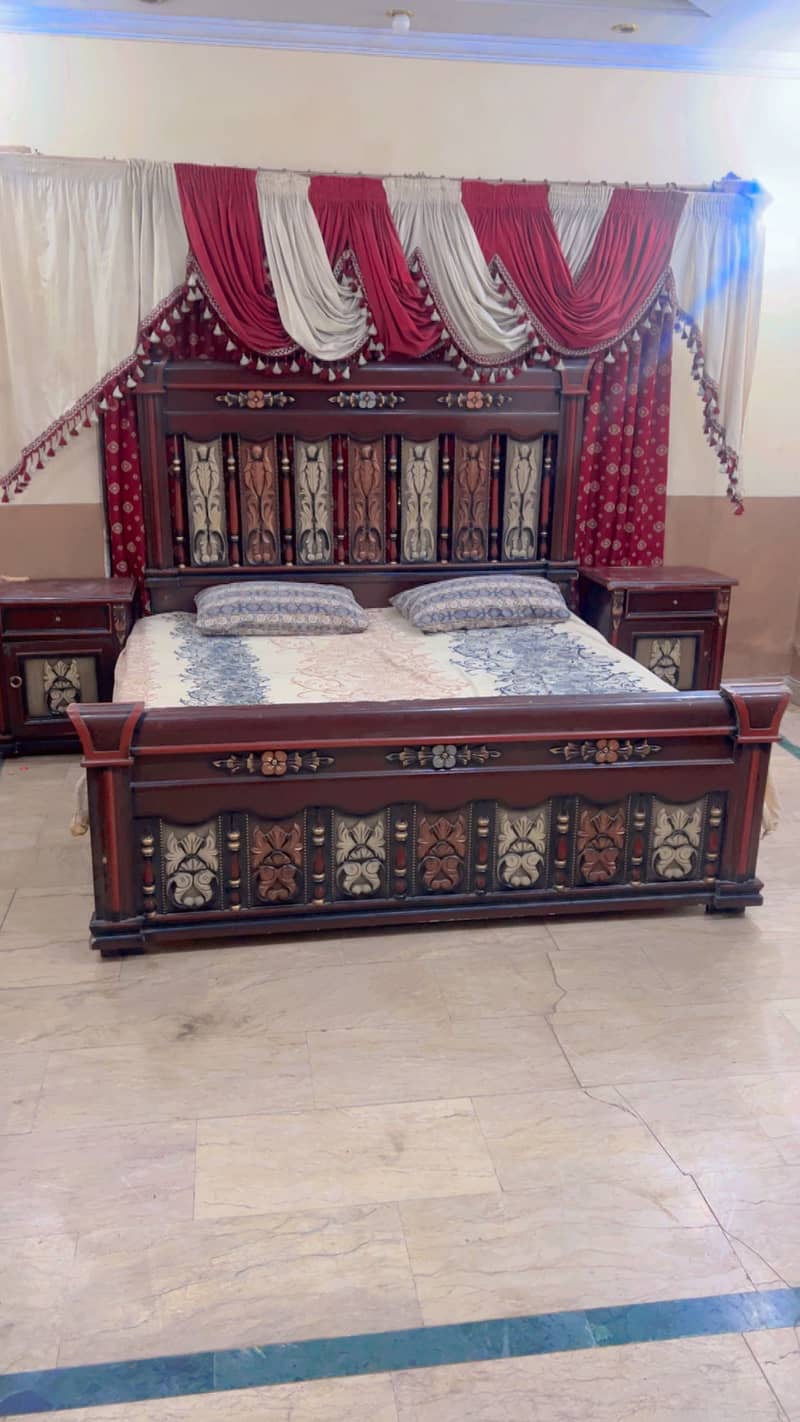 King size bed set 4