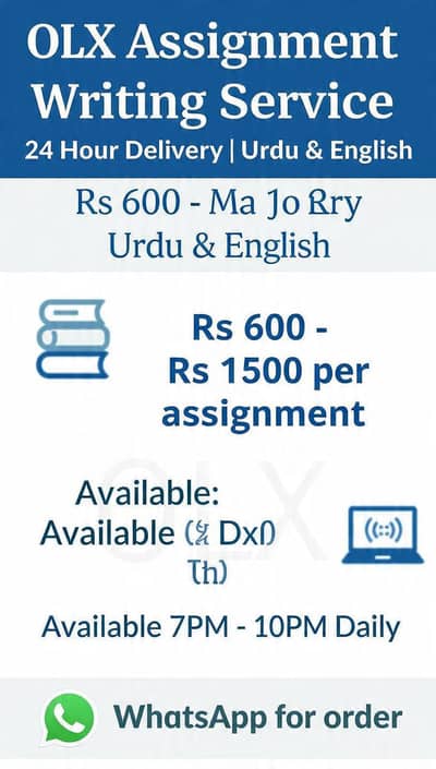 Assignment Writing Service | 24-48 Hour Delivery | All Subjects