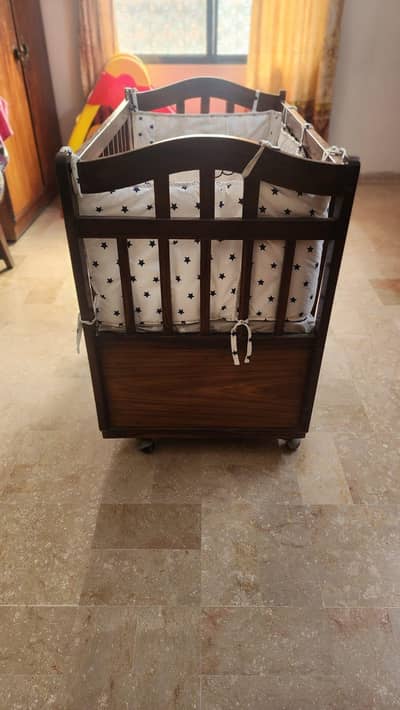 Wooden Baby Cot, Kids Cot, Baby Bed