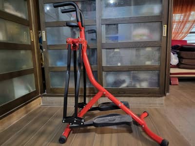 Air walk elliptical glider
