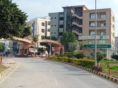 Corner Flat Available For Sale On 4th Floor.
