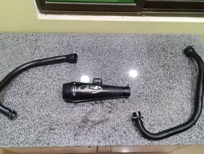 M4 exhuast and cb 150f ybr short bend pipe for sale