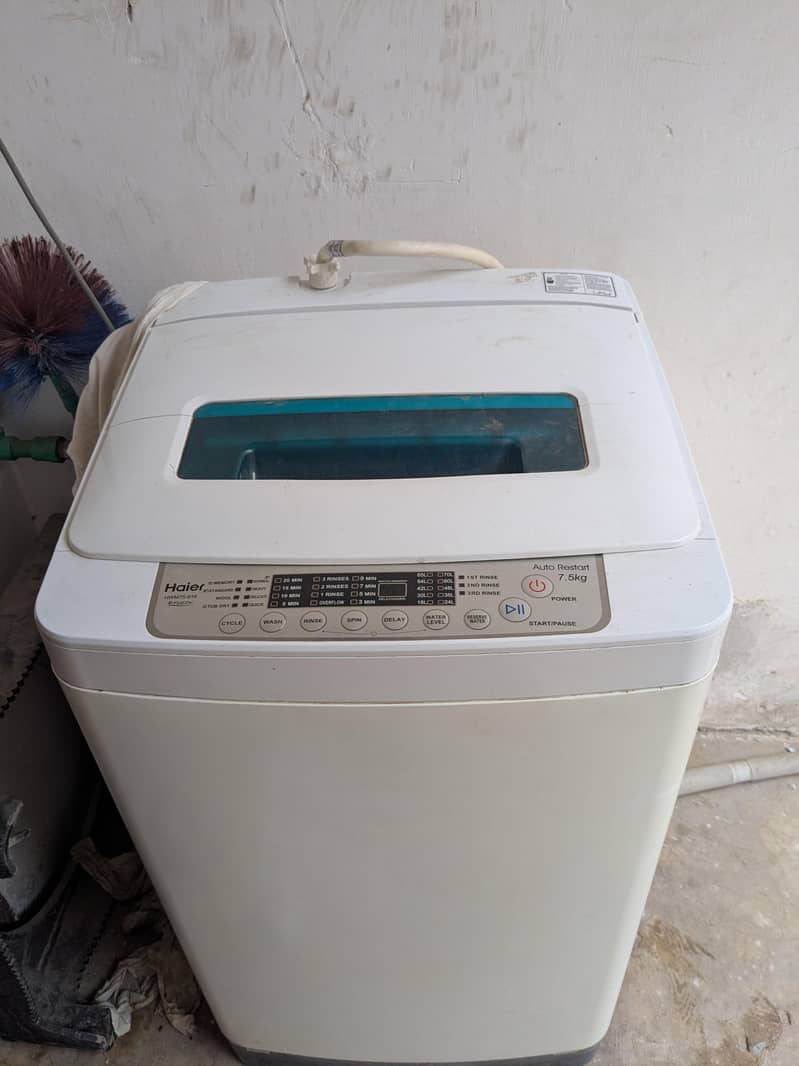 Haier automatic washing machine 0