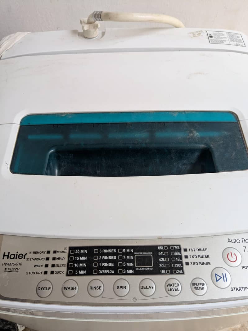 Haier automatic washing machine 2
