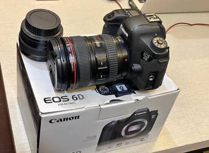 Canon 6D with 24-105mm 1.4 Lens Ultrasonic IS