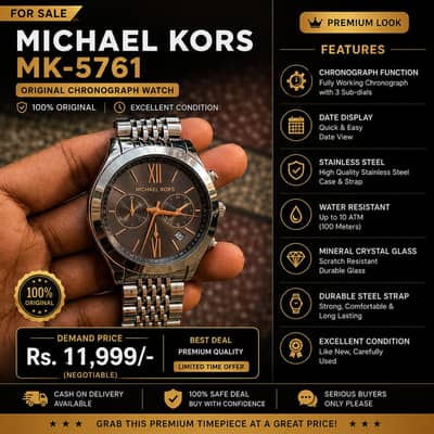 Michael Kors Original Watch MK-5761 | Excellent Condition