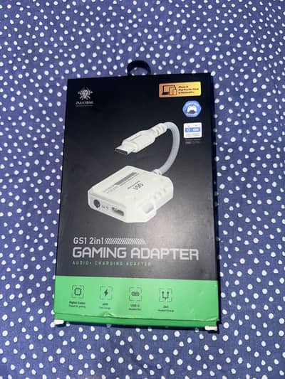 Plextone GS1 2-in-1 Gaming Adapter | Brand New Box Pack Type C