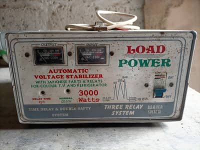 LOAD POWER stabilizer 3000 watts