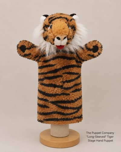 Tiger Hand Puppet - Zebra - The Puppet Company UK - TAMA Lion Pakistan