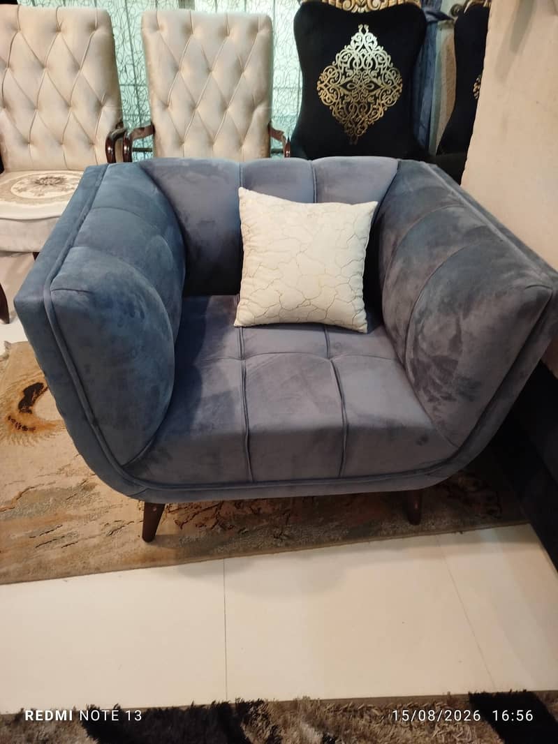 6 seated stylish sofa set 2