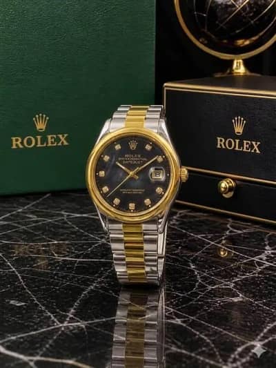 Luxury Men’s Rolex Style Watch – Brand New