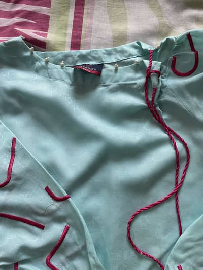 Polka Dots Brand embroidered 3pc