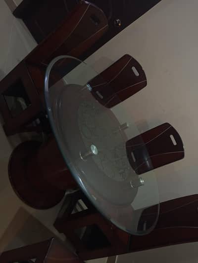 round dining table 6 sitter