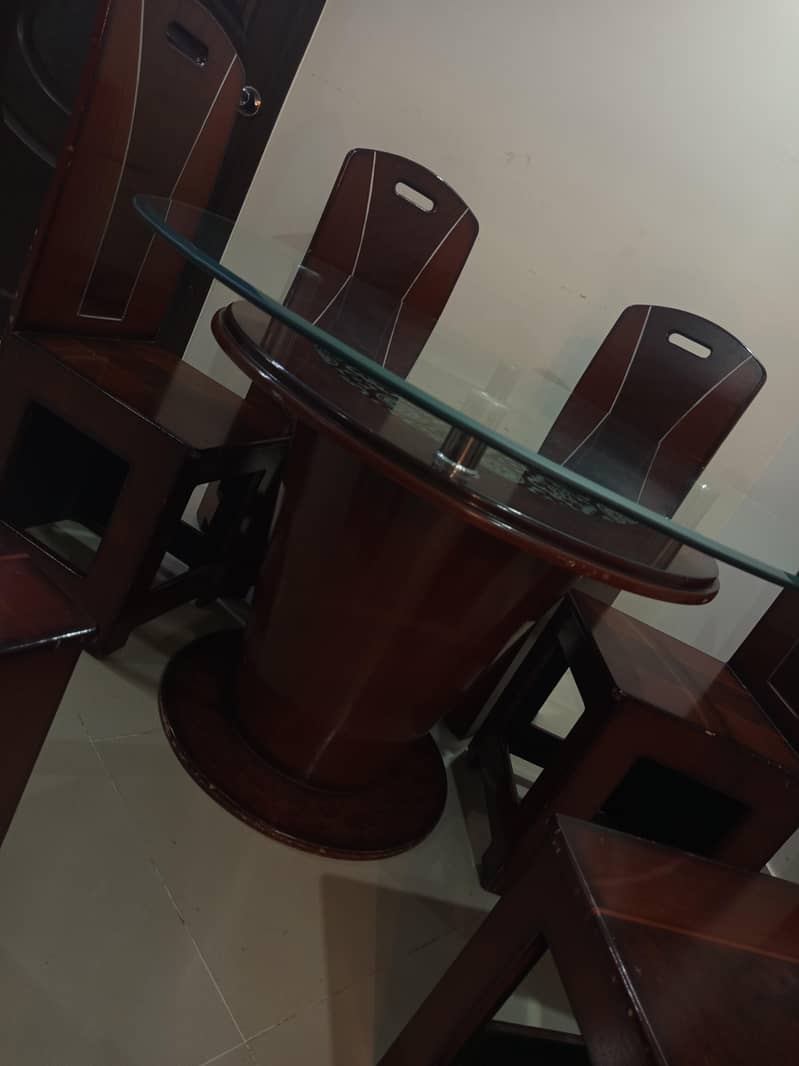 round dining table 6 sitter 5