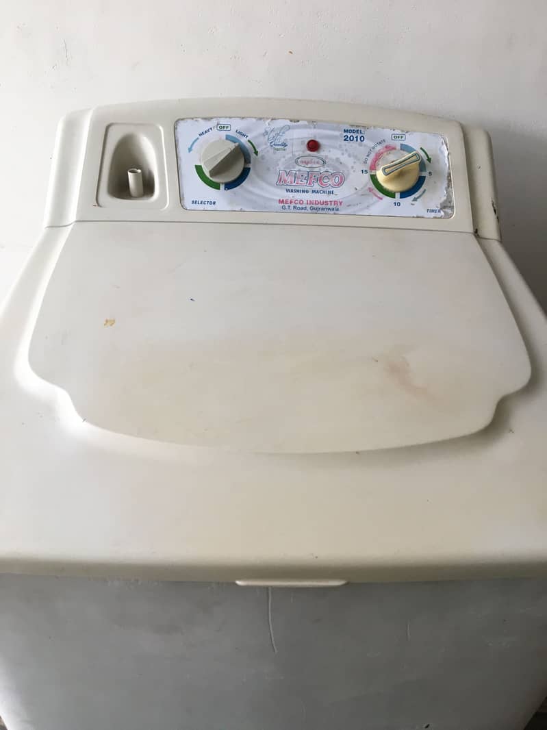 Mefco washing machine 1