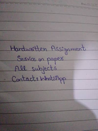 handwritten assignment on paper fast delivery