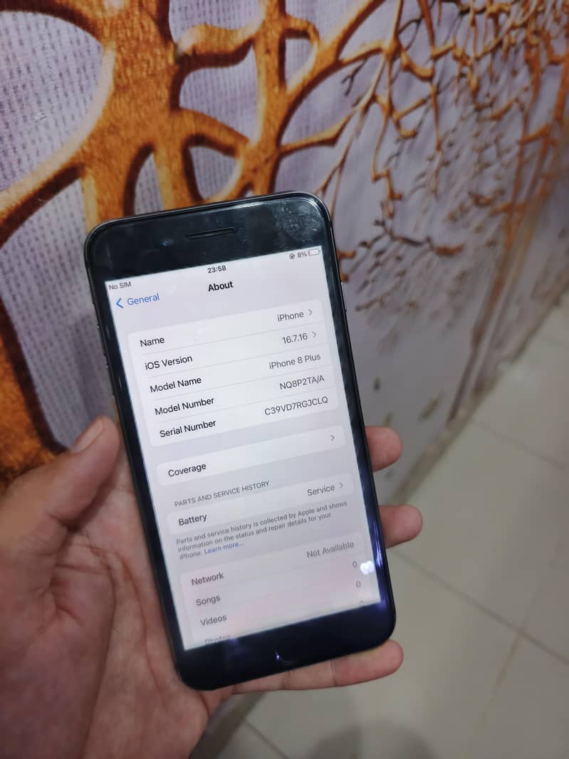8 plus Non pta 6