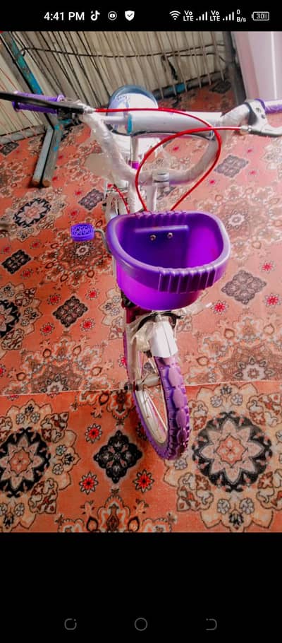 girl cycle new condition