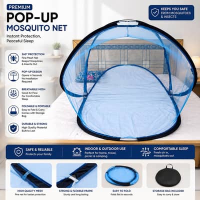 Bed Net for Mosquito Protection – Premium Quality