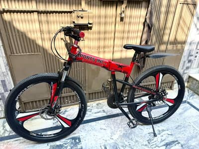 FOLDABLE BICYCLE