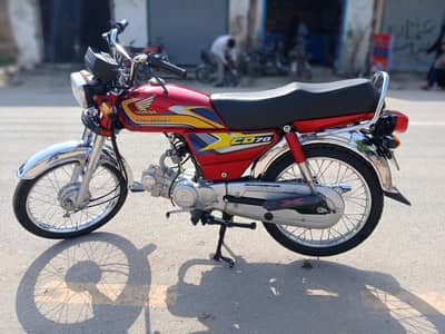 Honda CD 70 2026 Model | 10/10 Condition | Islamabad Number | 70cc