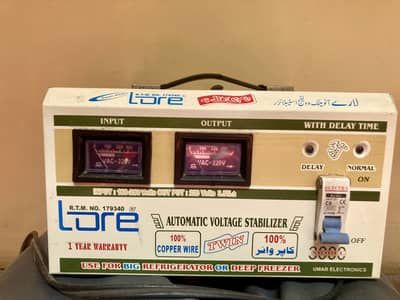 LURE Automatic Voltage Stabilizer – Big Refrigerator / Deep Freezer