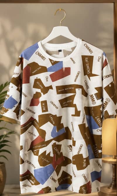 Drop shoulder shirt
