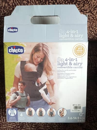 Chicco flip 4 in 1 baby carrier