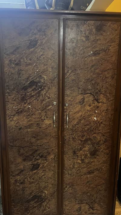 Brown Wardrobe Cupboard For Sale In Islamabad - Storage Almirah