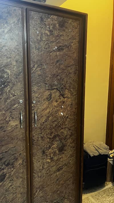 Brown Wardrobe Cupboard For Sale In Islamabad - Storage Almirah