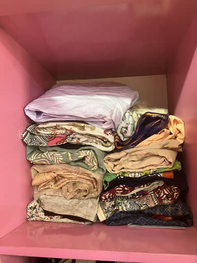 Beautiful Pink Kids Wardrobe / Almari - Lasani Wood (Urgent Sale)