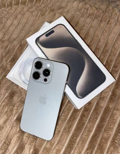 Apple iPhone 15 Pro | Box Packed Accessories | Pristine Condition