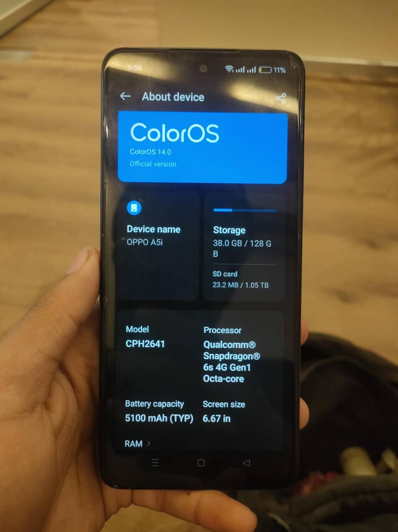 OPPO A5 8