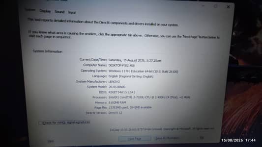 L470 Lenovo