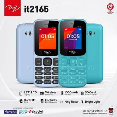 Itel it2165 Box Packed 1 Years Warranty Final Price 2500