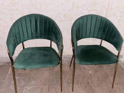 Elegant Emerald Green Accent Chairs