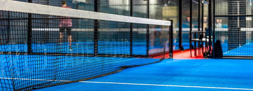 Padel court-Padel flooring-Artificial grass-indoor cricket ground gras