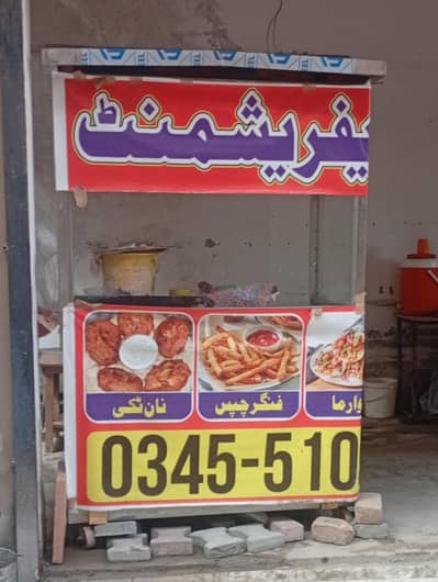 Food Shop Counter & Display setup for sale