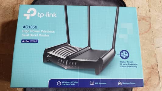TP-Link Archer C58HP AC1350 Dual-Band Router - Excellent Condition