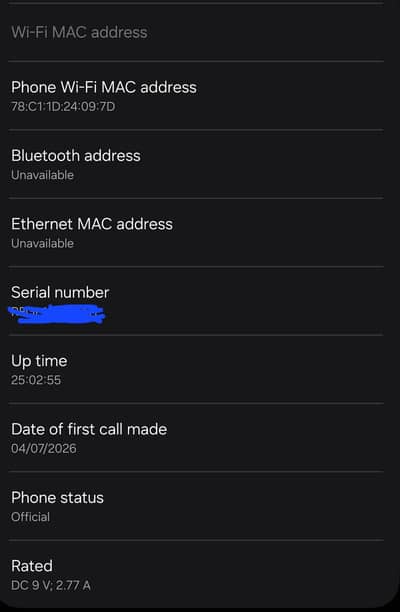Samsung Mobile A17 PTA Approved
