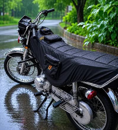 All bike seat Cover Available Full Size Double Foam Waterprof free cod