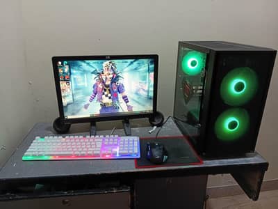 Gaming pc full setup