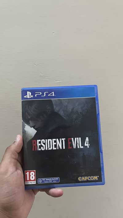 Resident evil 4 remake RE4 remake ps4 / ps5 game cd disk