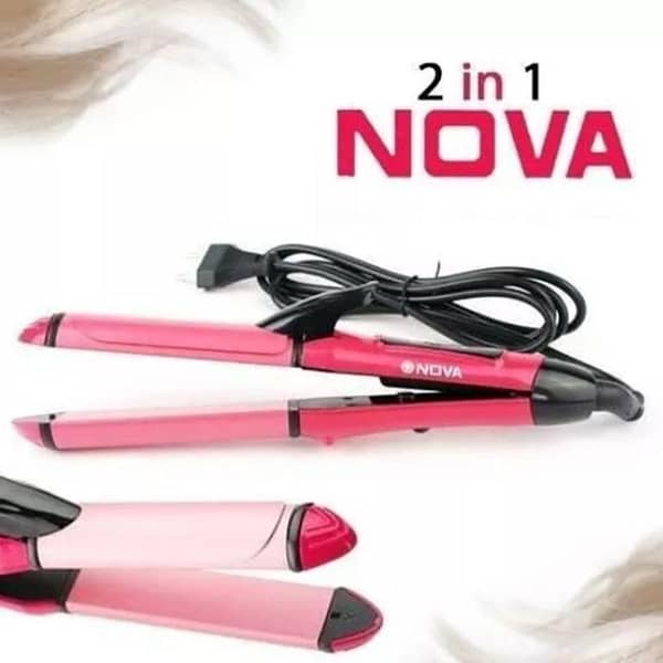 2 in1 Professional 2009 Nova Hair Straightener & Curler