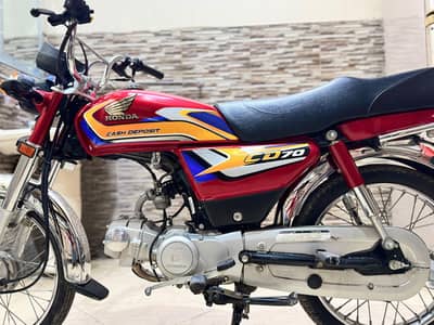 Honda CD70 2025 Model For Sale
