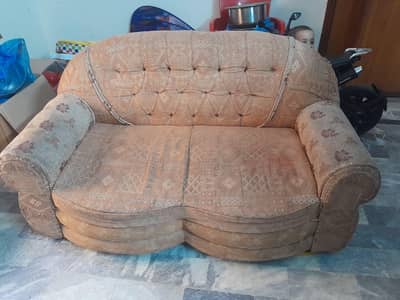 pure wood structure sofa set