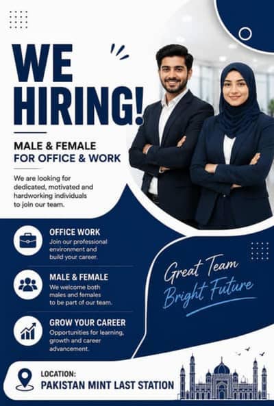 job available for male and female